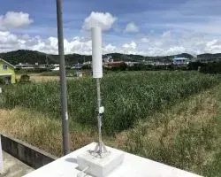 地デジ円柱式アンテナ工事