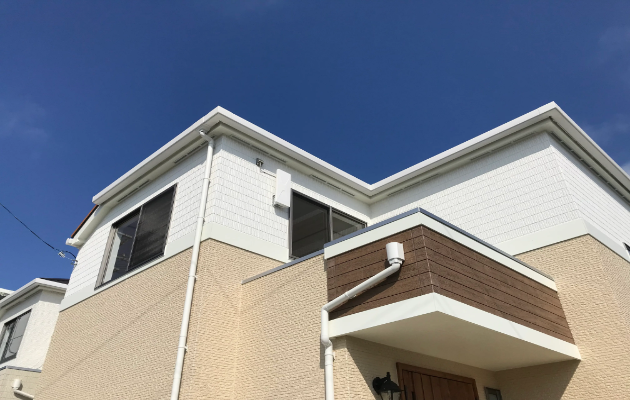 地デジ平面式アンテナの設置工事