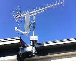 地デジアンテナの取替工事